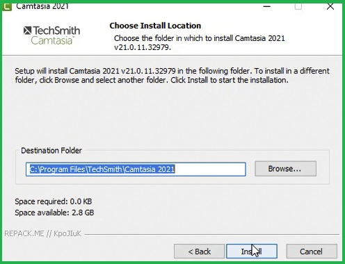 Phần mềm Camtasia 2021 full
