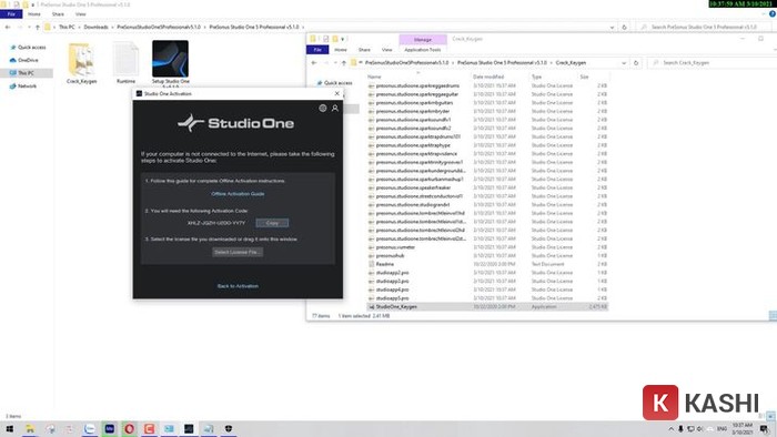 Select Licenses File 