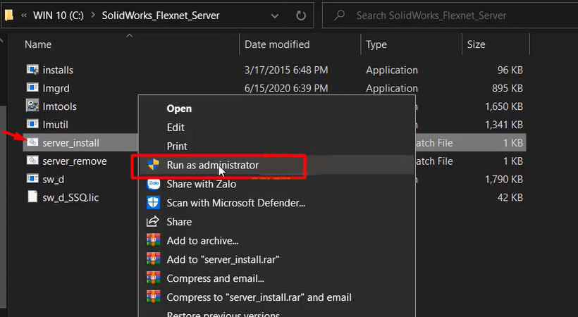 Hướng dẫn cài đặt SolidWorks 2021