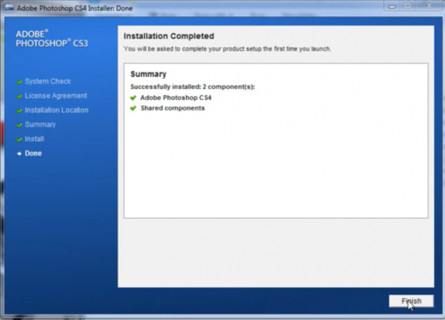 Hướng dẫn cài đặt Adobe Photoshop CS4