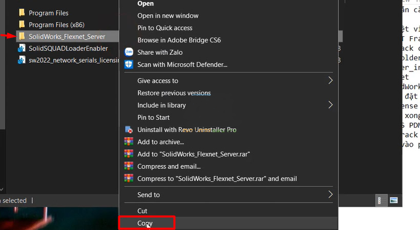 Hướng dẫn cài đặt Solidworks 2022