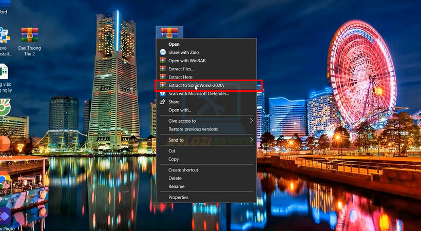 Hướng dẫn cài đặt SolidWorks 2020
