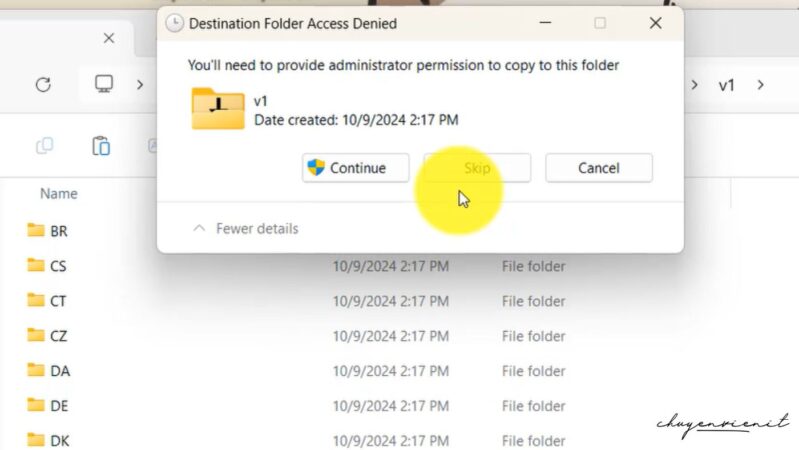 Chọn Continue hoàn thành CorelDRAW 2024