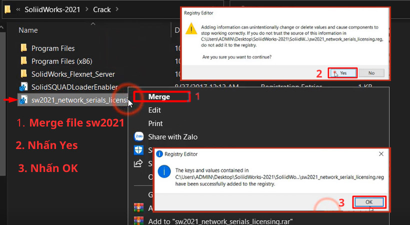 Hướng dẫn cài đặt SolidWorks 2021