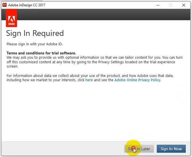 Hướng dẫn Download Adobe Indesign CC 2017 Full