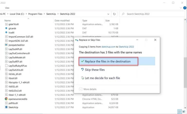Kích hoạt Sketup Pro 2022